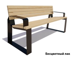 Парковая скамейка Подольск, Сосна 1,2 м, фото 1