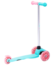 Самокат 3-колесный Zippy 3D, 120/80 мм, мятный Самокат 3-колесный Zippy 3D, 120/80 мм, мятный