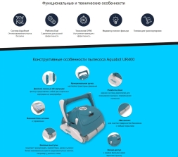 Робот пылесос Aquabot UR400, фото 3 Робот пылесос Aquabot UR400, фото 3