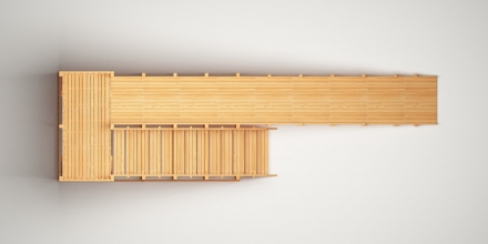 Зимняя деревянная горка "Зима Wood"-8, фото 5