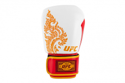 Перчатки для бокса UFC Premium  True Thai UTT-75373 белые, размер 12Oz, фото 2