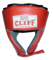 Шлем боксерский CLIFF открытый (DX) красный р.L