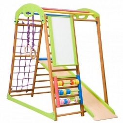 "Детский спортивный комплекс для дома BabyWood Plus ", фото 3