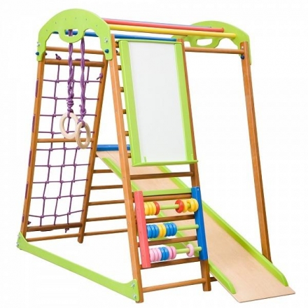 "Детский спортивный комплекс для дома BabyWood Plus ", фото 3