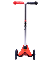 Самокат 3-колесный Zippy 3D, 120/80 мм, красный Самокат 3-колесный Zippy 3D, 120/80 мм, красный