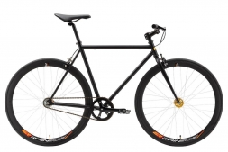 Велосипед Black One Urban 700 черный 18"