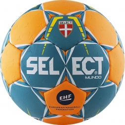 Мяч гандбольный тренировочный "SELECT Mundo", Senior (размер 3), сертификат EHF