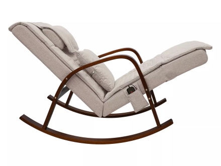Массажное кресло качалка FUJIMO F2002 МСX Time2Chill Ivory (Tailor 2) Вишня, фото 14