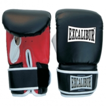 Перчатки снарядные Excalibur 604/02 Cowhide Leather - Black/Red Перчатки снарядные Excalibur 604/02 Cowhide Leather - Black/Red