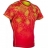 Компрессионная футболка Venum "Fusion" Compression T-shirt - Orange Yellow Short Sleeves