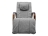 Массажное кресло качалка FUJIMO F2002 МСX Time2Chill Grey (Tailor 7) Вишня