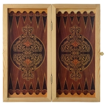 Нарды + шашки Ростовские "Лев" малые Нарды + шашки Ростовские "Лев" малые