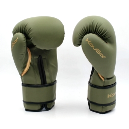 Перчатки боксерские KouGar KO900-6, 6oz, темно-зеленый, фото 6 Перчатки боксерские KouGar KO900-6, 6oz, темно-зеленый, фото 6