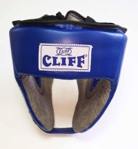 Шлем боксерский CLIFF открытый (PVC) синий p.ХL Шлем боксерский CLIFF открытый (PVC) синий p.ХL