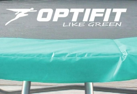 Батут OPTIFIT Like Green 6ft 1,83 м с зеленой крышей, фото 2