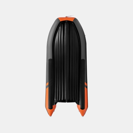 Gladiator E 450 PRO AIR оранжево-темносерый моторная лодка ПВХ, фото 3