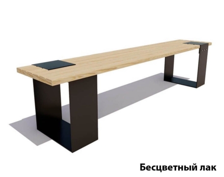 Парковая скамейка Цюрих, Сосна 1,8 м, фото 1