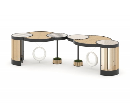 КОНСТРУКЦИЯ ДЛЯ УЛИЧНЫХ ПЛОЩАДОК PERGOLA «PR-00.02-01», фото 1