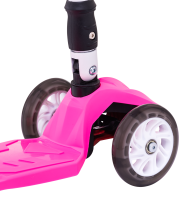 Самокат 3-колесный Smart 3D, 120/80 мм, розовый Самокат 3-колесный Smart 3D, 120/80 мм, розовый