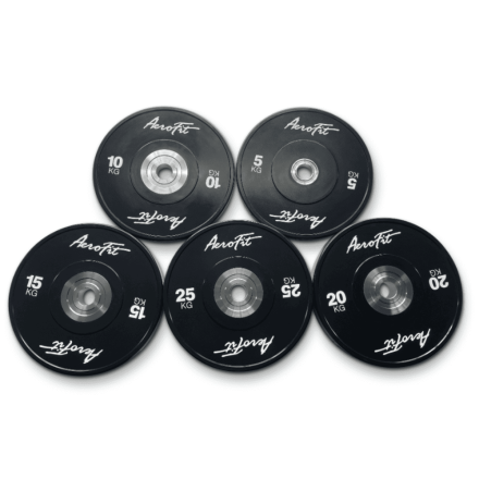 Aerofit AFBD 15 кг бамперные диски для кроссфита, черные, фото 2
