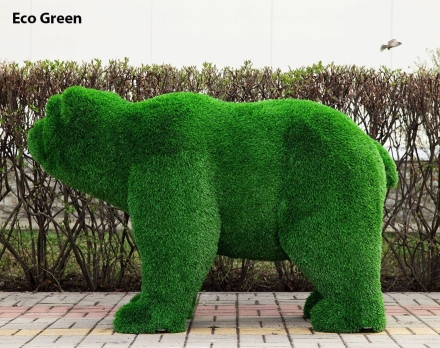 Топиари медведь Муни - газон Deluxe/Deluxe Green, фото 10