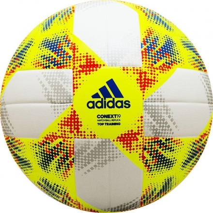 Мяч футбольный тренировочный "ADIDAS Conext 19 Top Training", р.5, 26 панелей, репл.оф.мяча ЧМ`19 "CONEXT19 OMB", FIFA Quality (FIFA Inspected), фото 1