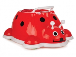 Ходунки с музыкой Божья коровка Pilsan Love Bug Baby Walker (07-499-T), фото 1 Ходунки с музыкой Божья коровка Pilsan Love Bug Baby Walker (07-499-T), фото 1