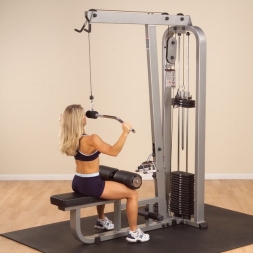 Верхняя-нижня тяга Body-Solid SLM300G-3 со стеком 140 кг, фото 2
