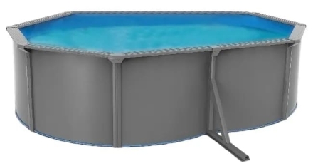 Бассейн PoolMagic Anthracite 4,9x3,6x1,3 м Basic, фото 1
