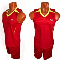 Форма баскетбольная CLIFF 2603 красная 3XL