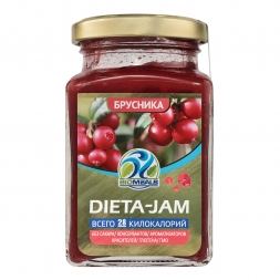Джем Biomeals Dieta-Jam Брусника, фото 2 Джем Biomeals Dieta-Jam Брусника, фото 2