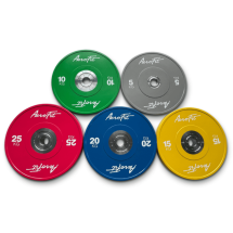 Aerofit AFBDC 15 кг бамперные диски для кроссфита, цветные