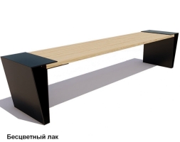 Скамейка уличная Мегаполис, Лиственница 1,2 м, фото 2