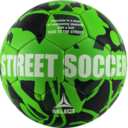 Мяч футб. "SELECT Street Soccer" арт. 813120-444, р.5, 32пан., резина, маш.сш., лат.камера, зел-черн, фото 1 Мяч футб. "SELECT Street Soccer" арт. 813120-444, р.5, 32пан., резина, маш.сш., лат.камера, зел-черн, фото 1