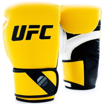 (UFC Перчатки тренировочные для спарринга желтые - 18 Oz) (UFC Перчатки тренировочные для спарринга желтые - 18 Oz)