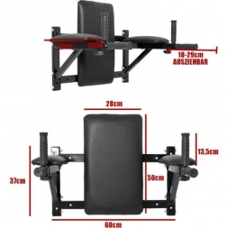 Брусья настенные DFC Homegym G294, фото 12 Брусья настенные DFC Homegym G294, фото 12