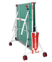 Всепогодный Теннисный стол Donic Outdoor Roller De Luxe зеленый Всепогодный Теннисный стол Donic Outdoor Roller De Luxe зеленый