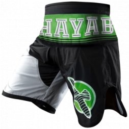 Шорты ММА Hayabusa Flex Factor Training Shorts Green/Black, фото 1 Шорты ММА Hayabusa Flex Factor Training Shorts Green/Black, фото 1