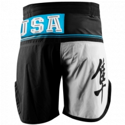 Шорты ММА Hayabusa Flex Factor Training Shorts Blue/Black, фото 2 Шорты ММА Hayabusa Flex Factor Training Shorts Blue/Black, фото 2