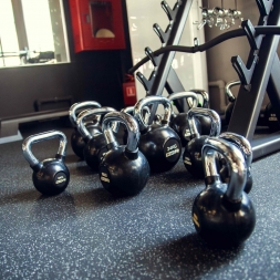 Гиря обрезиненная с хромированной ручкой PROFI-FIT, 4 кг, фото 2 Гиря обрезиненная с хромированной ручкой PROFI-FIT, 4 кг, фото 2