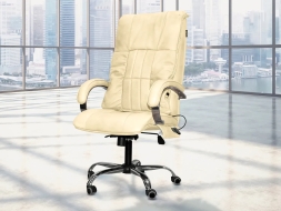Офисное массажное кресло EGO BOSS EG1001 LKFV Крем (Арпатек), фото 2 Офисное массажное кресло EGO BOSS EG1001 LKFV Крем (Арпатек), фото 2