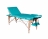 Массажный стол DFC NIRVANA, Relax Pro,  дерев. ножки, цвет зеленый (Green)