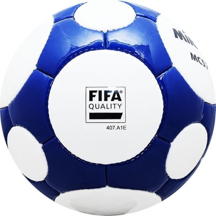 СЦ*Мяч футб. проф. "MIKASA MC 571 WB", р.5, FIFA Quality (FIFA Inspected), бело-синий, фото 2