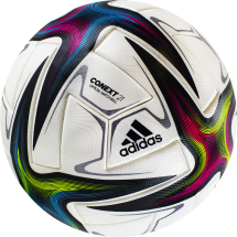 Мяч футб. "ADIDAS Conext 21 PRO" арт.GK3488,р.5, 6 п, FIFA PRO, ПУ, термосш, мультиколор