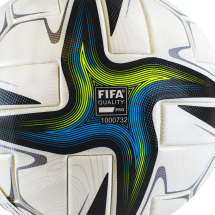 Мяч футб. "ADIDAS Conext 21 PRO" арт.GK3488,р.5, 6 п, FIFA PRO, ПУ, термосш, мультиколор