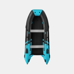 Gladiator E 420 PRO AIR Черно-бирюзовый моторная лодка ПВХ НДНД, фото 3 Gladiator E 420 PRO AIR Черно-бирюзовый моторная лодка ПВХ НДНД, фото 3