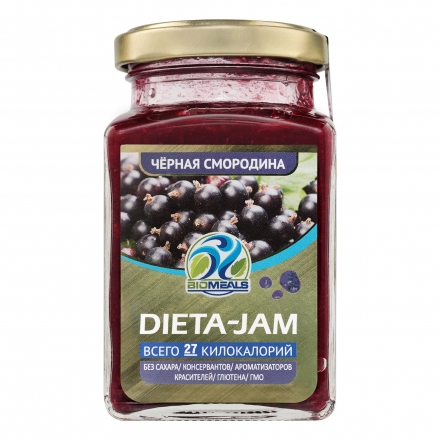 Джем Biomeals Dieta-Jam Черная смородина, фото 2