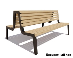 Парковая скамейка Магадан, Сосна 1,8 м, фото 1