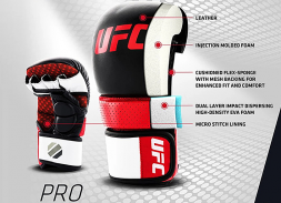(UFC PRO Перчатки для спарринга черные L/XL), фото 4 (UFC PRO Перчатки для спарринга черные L/XL), фото 4