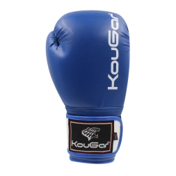 Перчатки боксерские KouGar KO300-12, 12oz, синий, фото 9 Перчатки боксерские KouGar KO300-12, 12oz, синий, фото 9